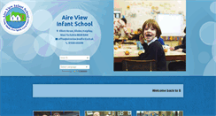 Desktop Screenshot of aireviewinfant.org.uk